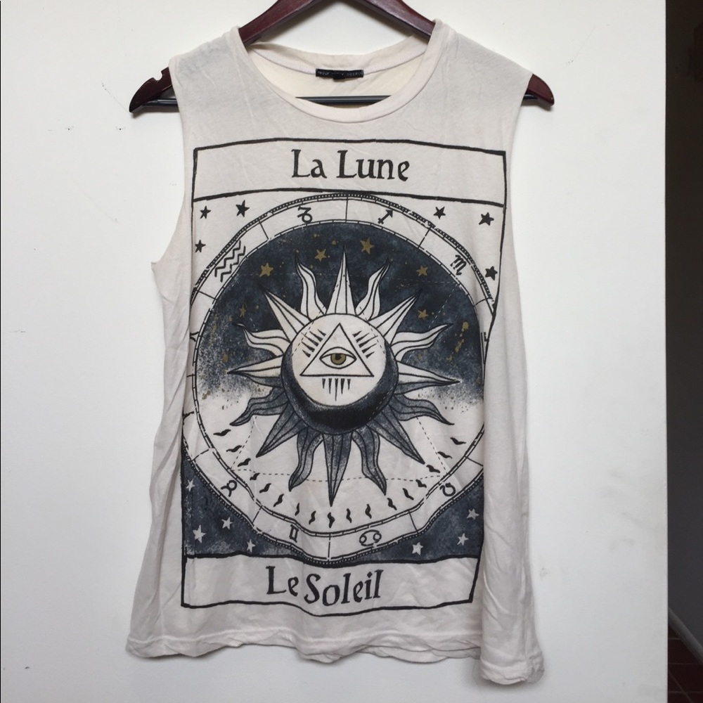 Urban Outfitters Sun Moon Tarot Tank Top