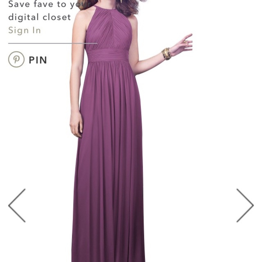 Dessy Collection Vivian Diamond formal dress