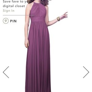 Dessy Collection Vivian Diamond formal dress