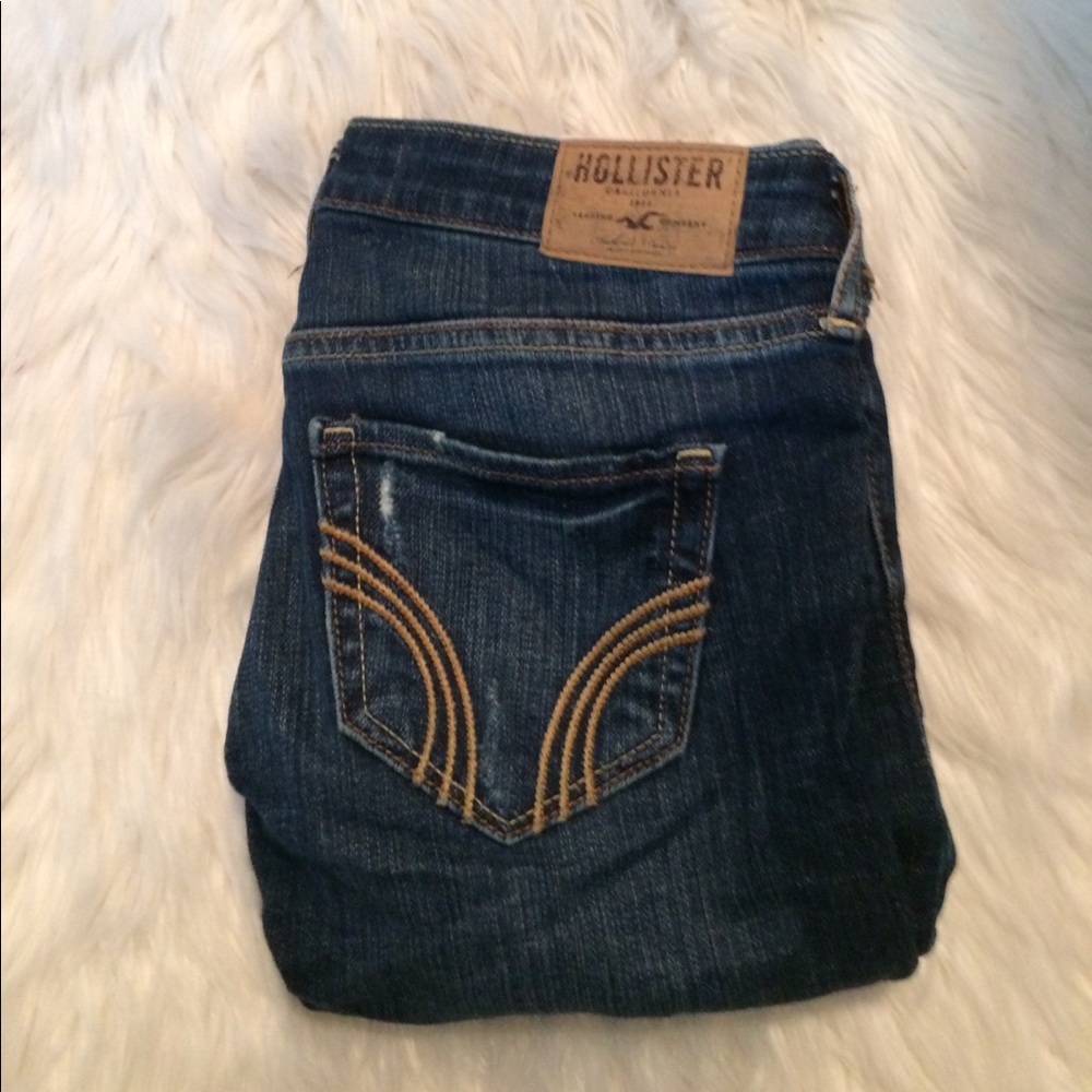 Dark wash Hollister Skinny jeans