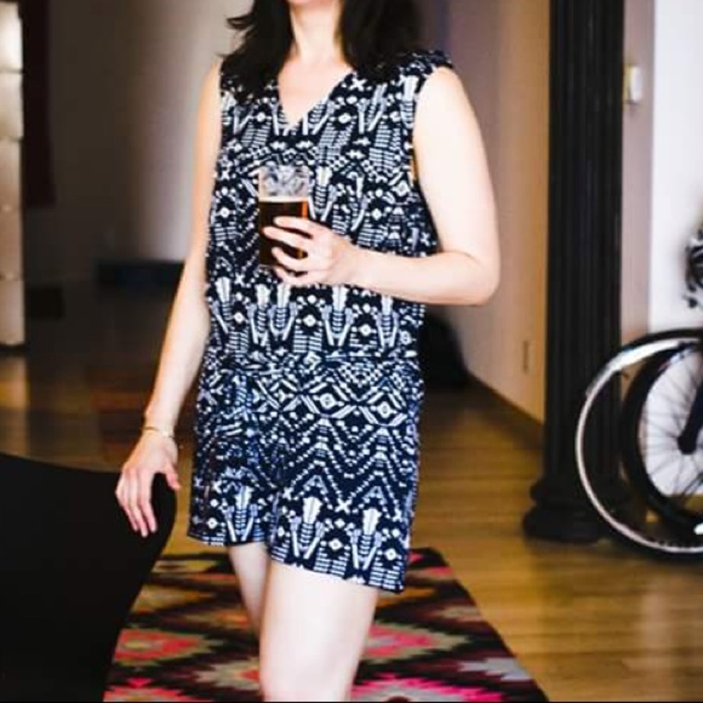 Brooklyn Industries Ikat Romper