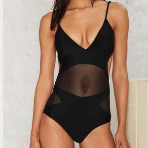 Envya Black One Piece Swimsuit