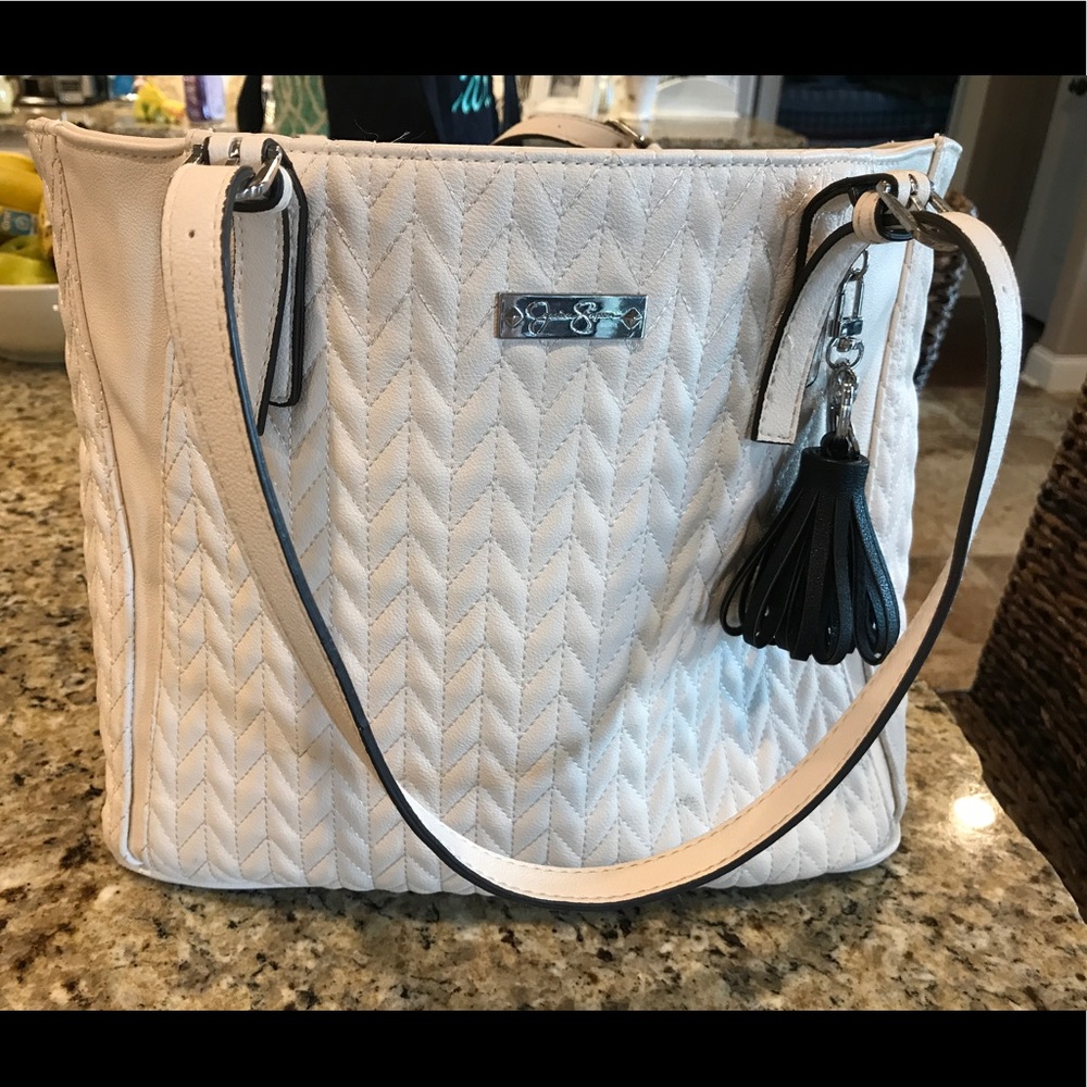 Jessica Simpson Cream Handbag