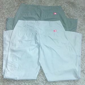 Women's North Face Pants two pair used excellent