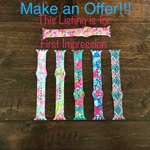 💗Lilly Pulitzer Inspired💗Apple Watch Band 38mmFI