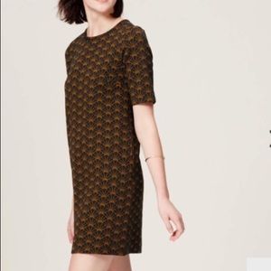 LOFT Deco Shift Dress