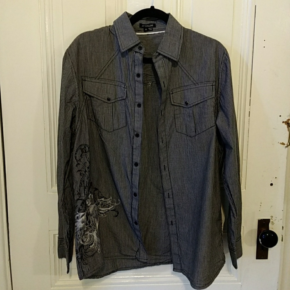 Cool men's button down shirt