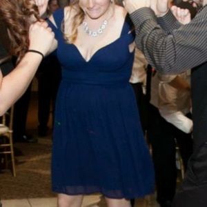 Modcloth Navy Double-strap Statement Dress ❤️