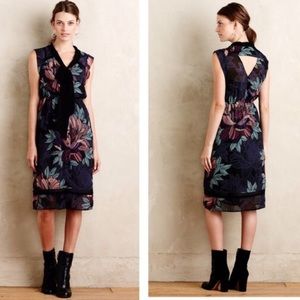 Anthropologie Maeve Bretin Floral Dress