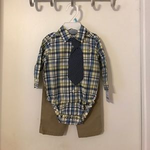 Unused Carter's Baby Boy Outfit Set