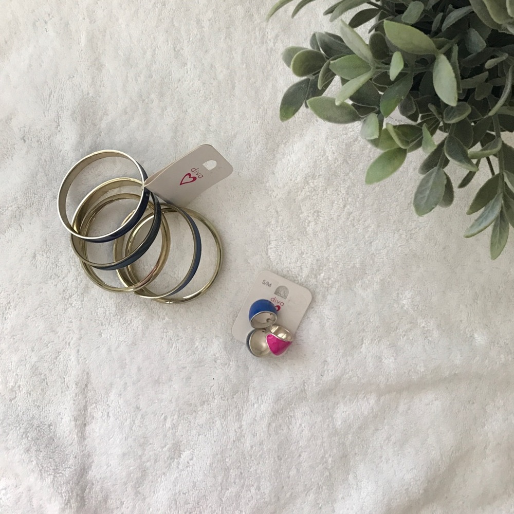 Bangle Bracelets and Rings