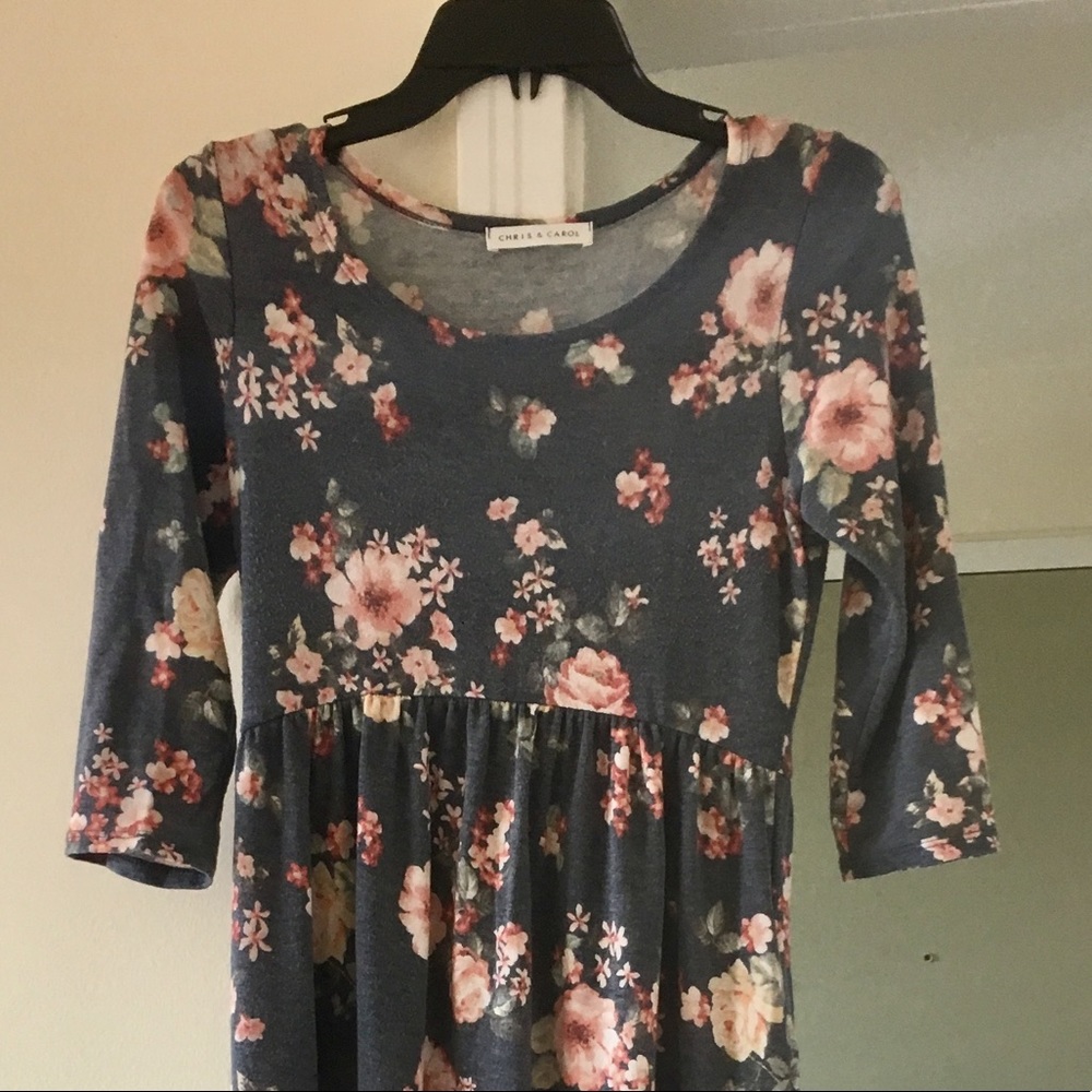 Piper and Scoot floral maxi dress