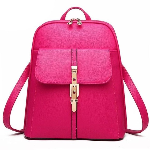 Genuine Leather Travel Backpack