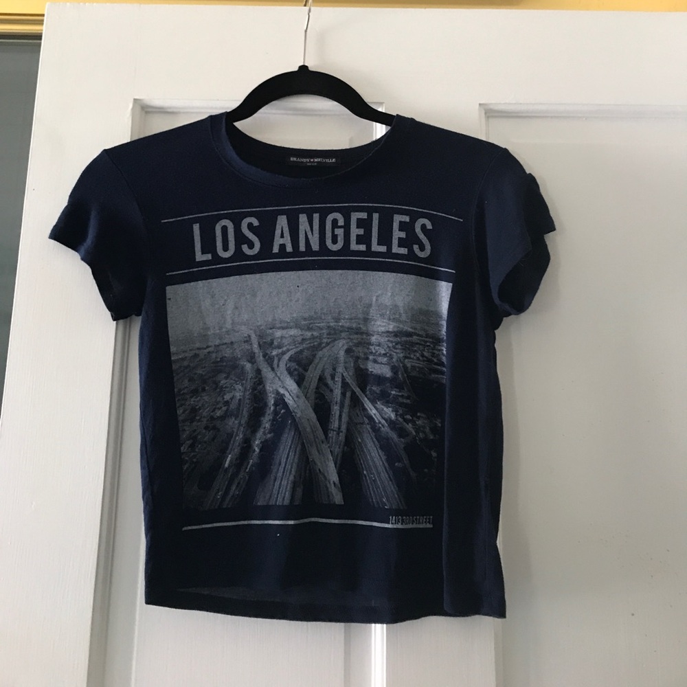 Los Angeles crop top