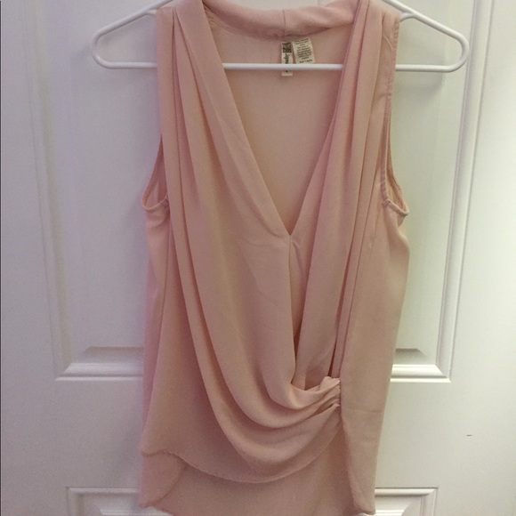 Pink tank blouse - Picture 1 of 2