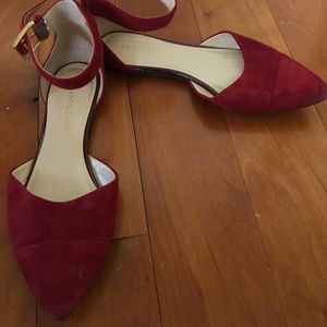 Pointed Toe Ankle Strap Sandle