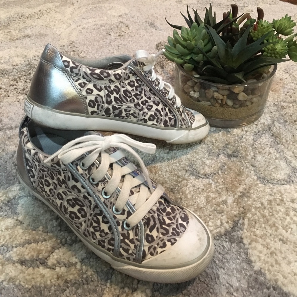 💓SALE🛍Coach Barrett cheetah print shoe