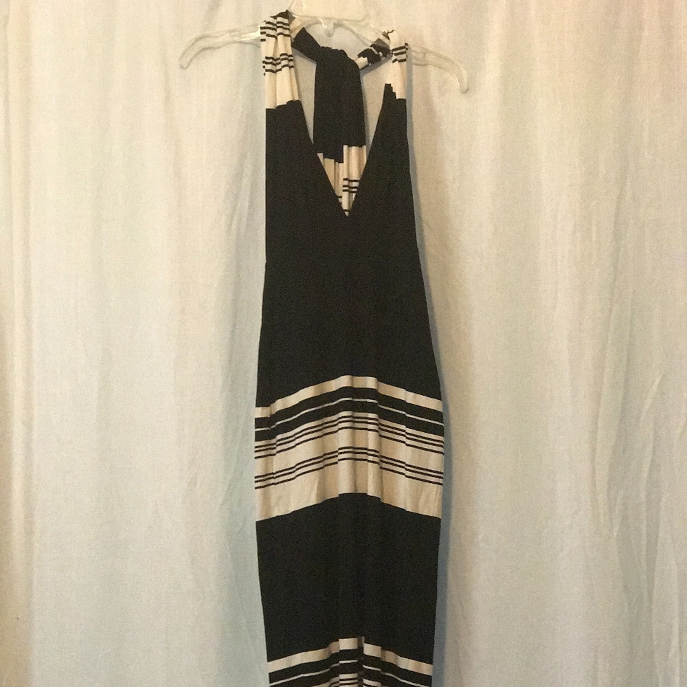 Nadia Tarr striped maxi dress