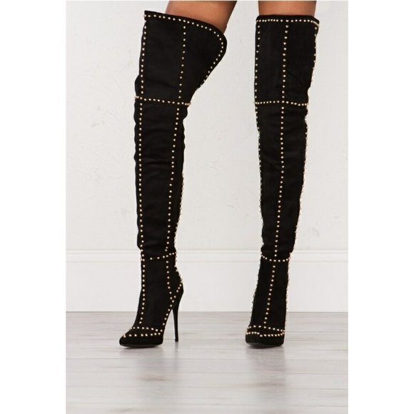 **LAST PAIR SALE**  Victoria Thigh High Boots  - Picture 3 of 7