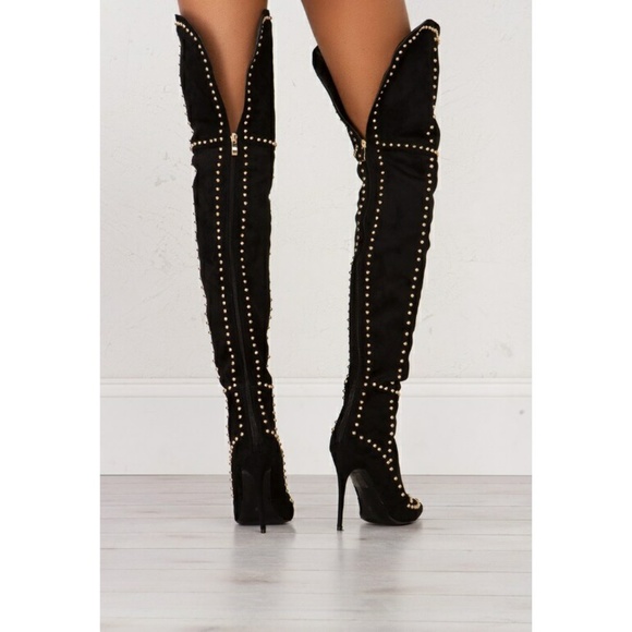 **LAST PAIR SALE**  Victoria Thigh High Boots  - Picture 4 of 7