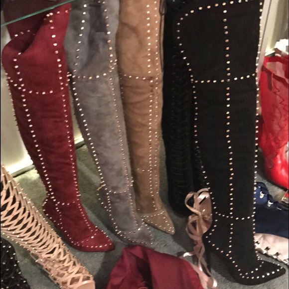 **LAST PAIR SALE**  Victoria Thigh High Boots  - Picture 6 of 7