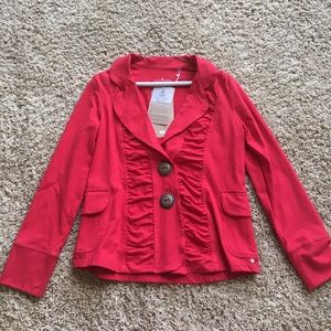 Red Neon Buddha jacket