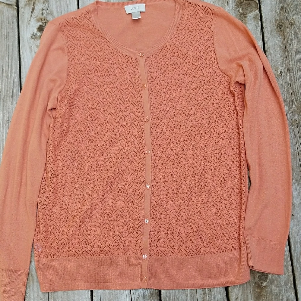 Loft  cardigan large Worn once