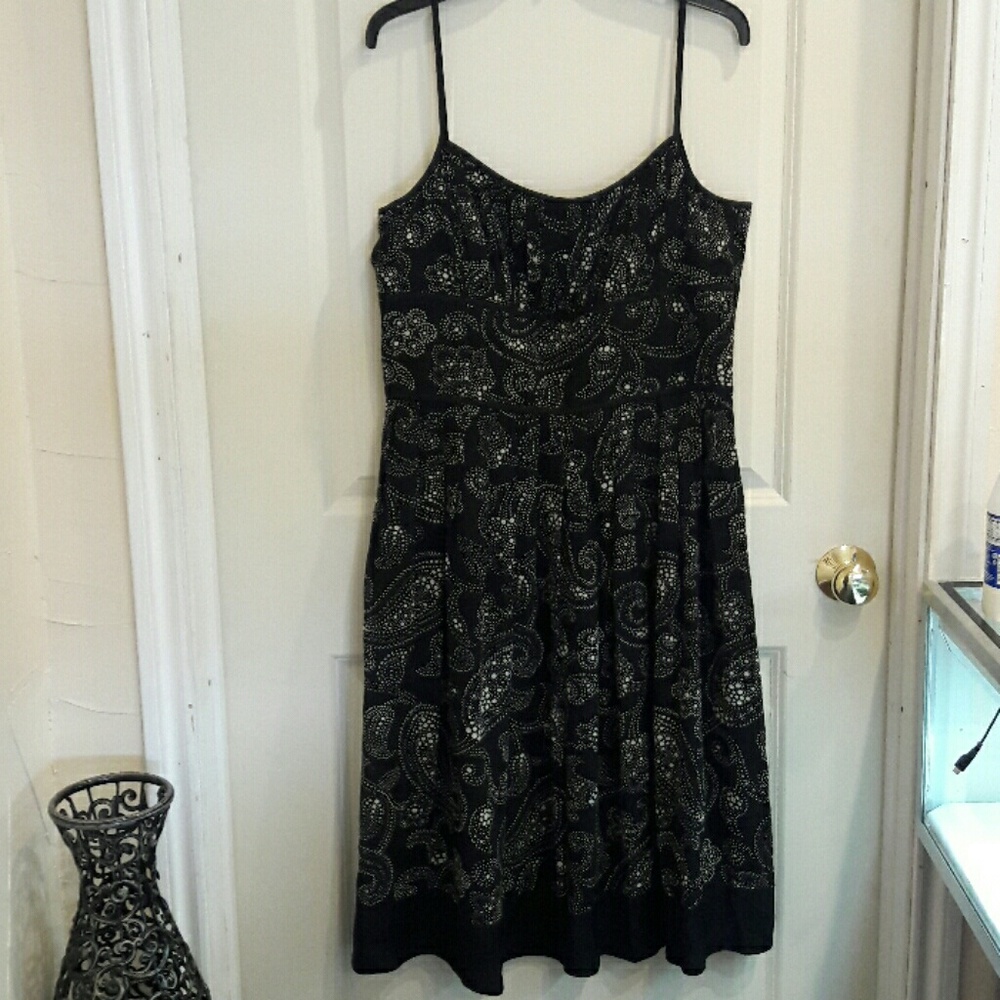 😍Nordstrom 💯silk dress 🍝 strap sz M😍