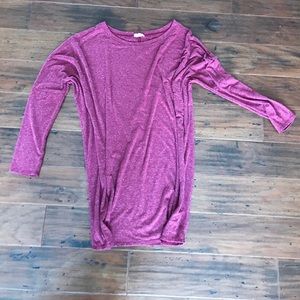 Urban Outfitters Long Sleeve T-Shirt Dress