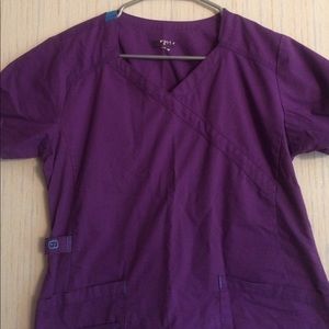 WonderWink Scrub top, size S