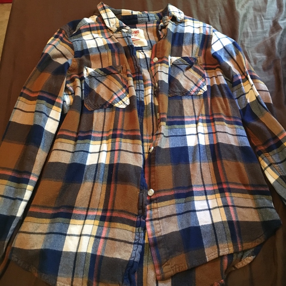 Brown plaid