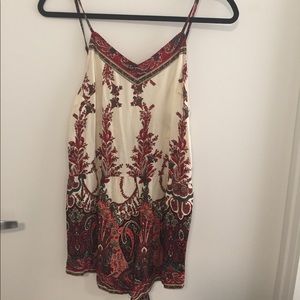LF patterned romper