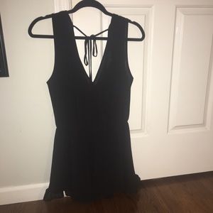Black ASTR Romper NEW WITH TAGS