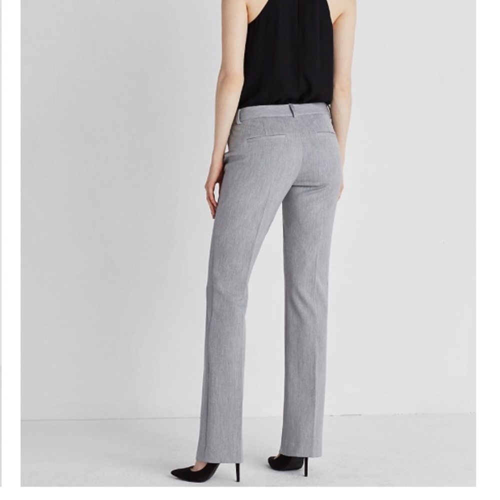 Express Columnist Barely Boot Cut Slacks - Size 6