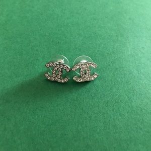 Authentic Chanel earrings and wallet