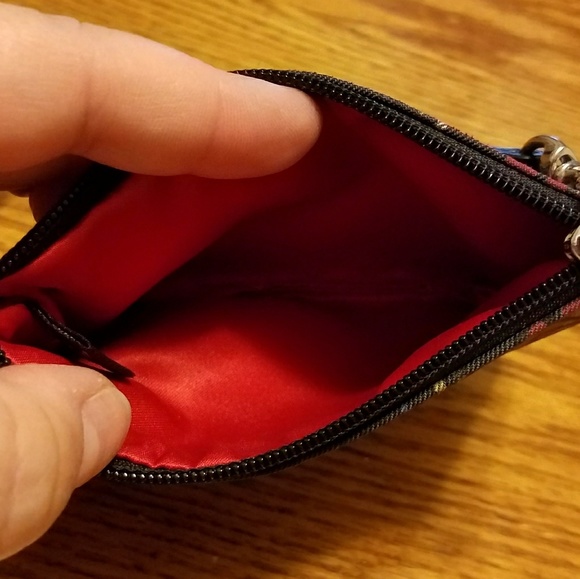 Tartan Coach Wristlet - Picture 3 of 6