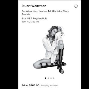 Stuart Weitzman gladiator sandals