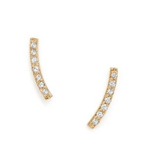 Zoe Chicco 14K Yellow Gold Diamond Earrings