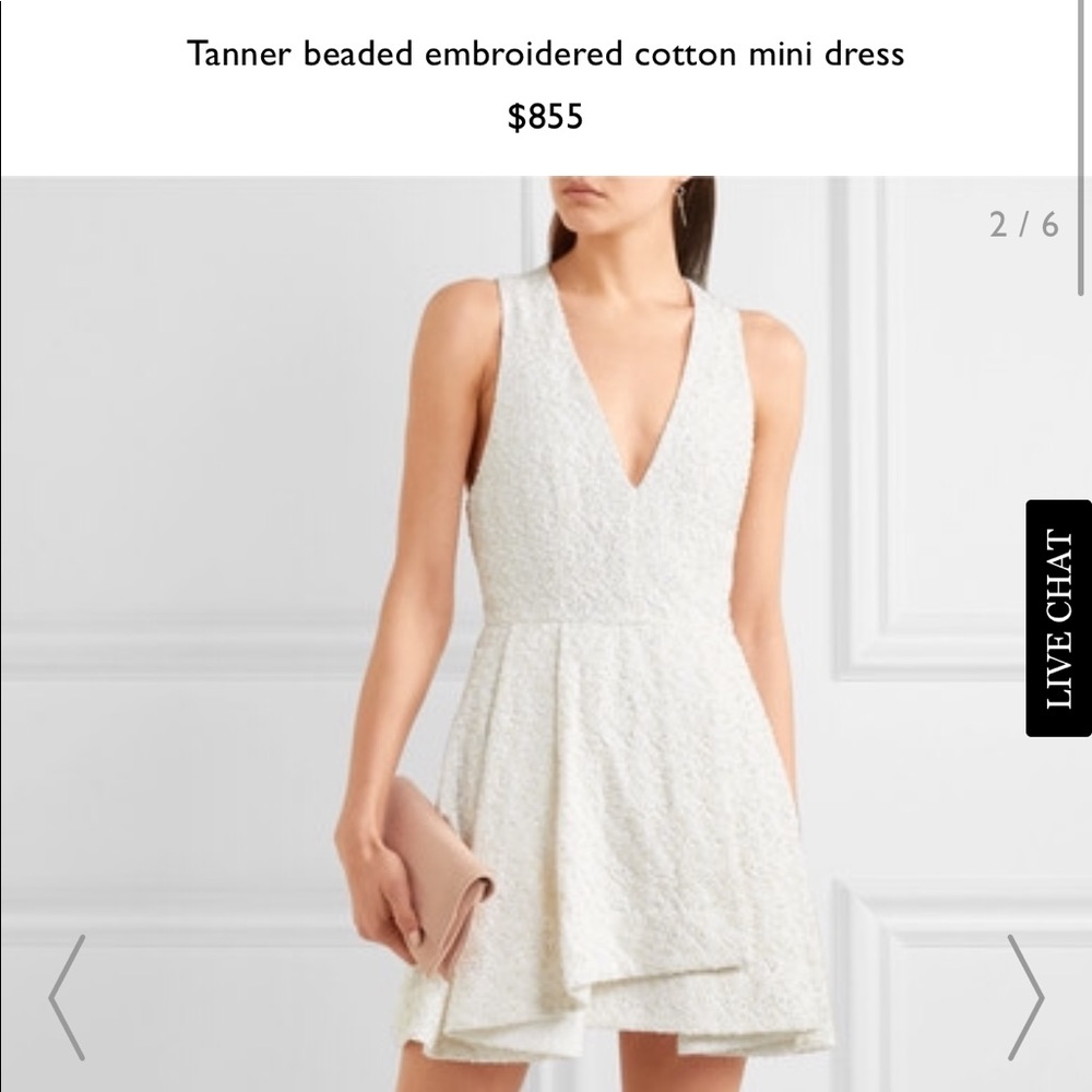 Alice + Olivia Tanner Dress Beaded