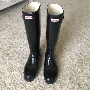 Hunter Rain Boots - Original Gloss Tall