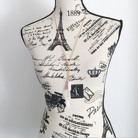 Pink Gemstone Necklace - Picture 2 of 5