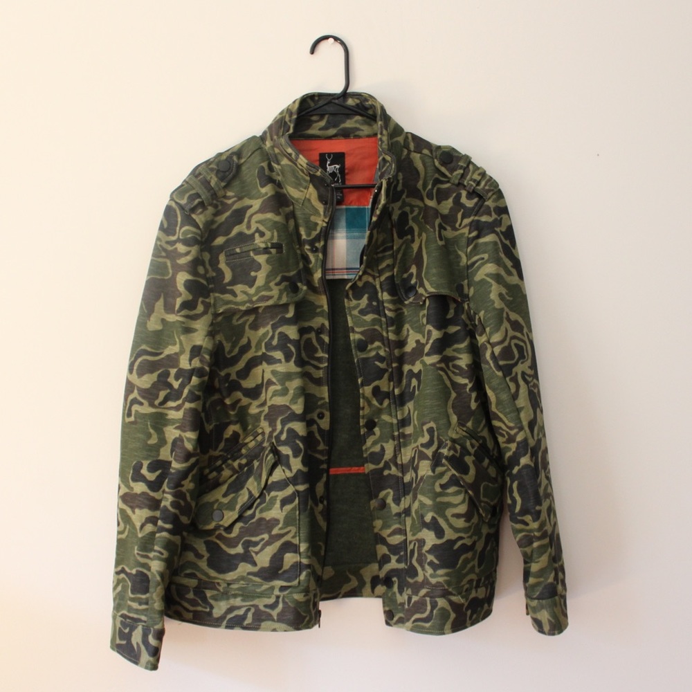 Army Camo Kane&Unke Lightweight Jacket