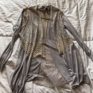 Gold cardigan