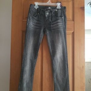 faded black jeans