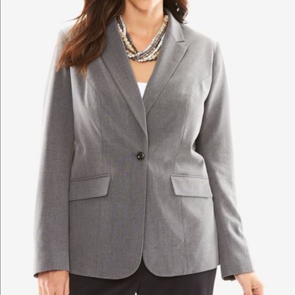 Jackets & Blazers - Jessica London Navy Blazer