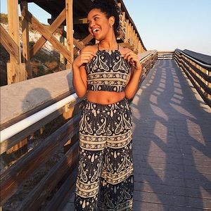 Navy and Gold 2-piece set!