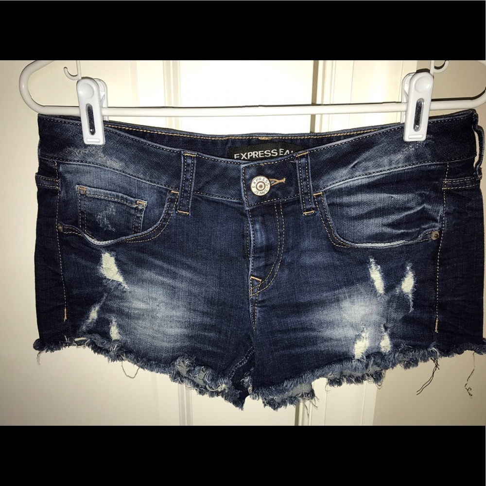 Express Denim Shorts