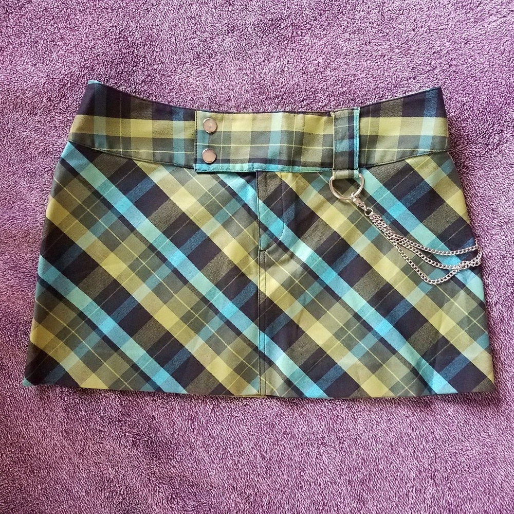 Juniors Plaid Skirt from Wet Seal