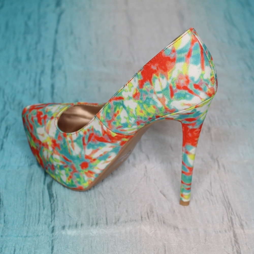 Tiedye High Heels