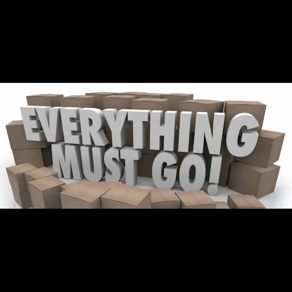 Everything must go